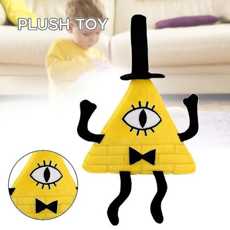 Bill Cipher Sød Knuselske Pude Plys Fyldt Animationsfigur Fyldt Pude Samling Til