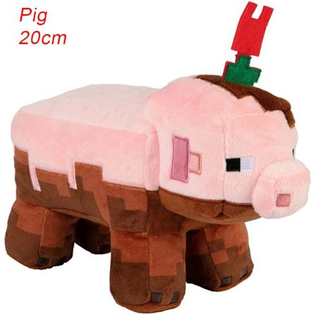 Minecraft Legetøj Spil Dukke 20CM GRIS 20CM GRIS