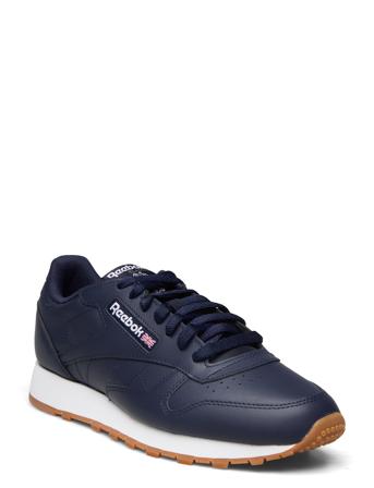 Classic Leather Lave Sneakers Marineblå Reebok Classics*Betinget Tilbud