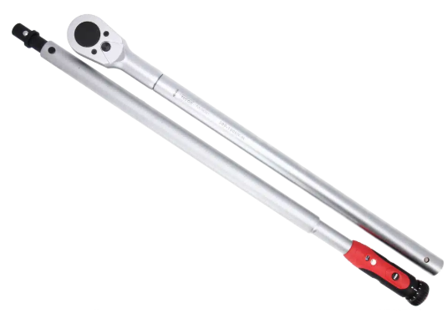 Tecos TW-08223 Momentnøgle 1" beslag, 200-1000 Nm, ikke vendbar, Håndværktøj