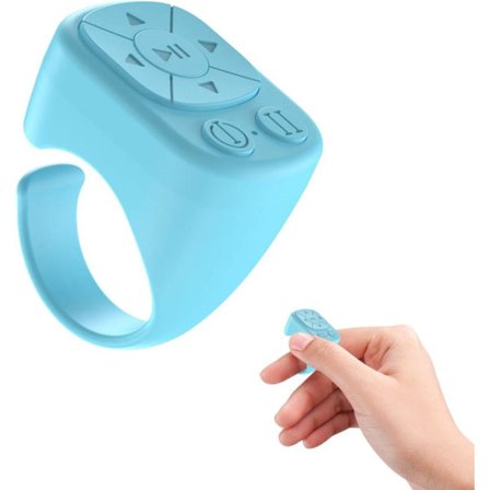 Bluetooth Fjärrkontroll – Trådlös Blädder & Fjärrutlösare för iPhone, Android & Surfplattor