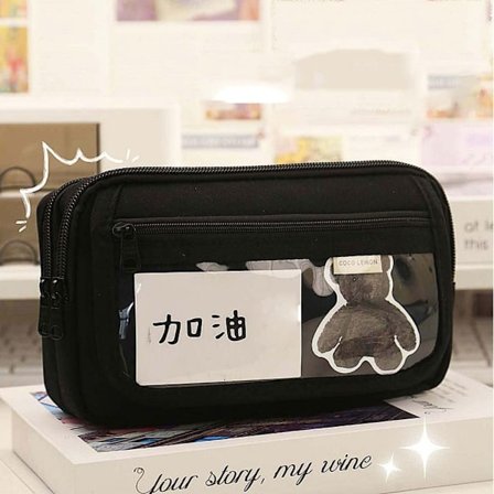 Penalhus Pen Taske SORT