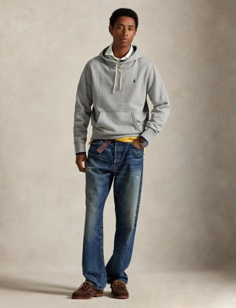 Polo Ralph Lauren The Rl Fleece Hoodie - Grey - XXL