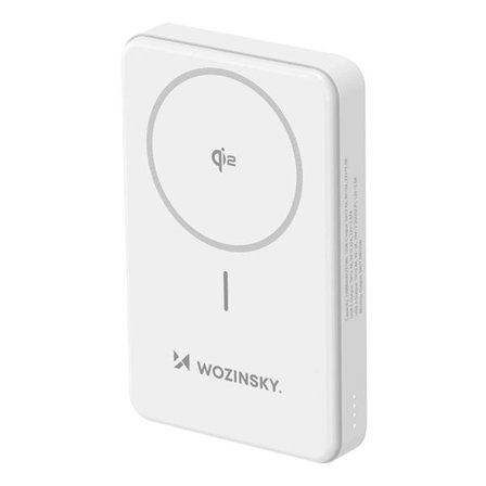 10000mAh powerbank med 22,5W hurtigopladning, Qi2 trådløs opladning og indbygget stander