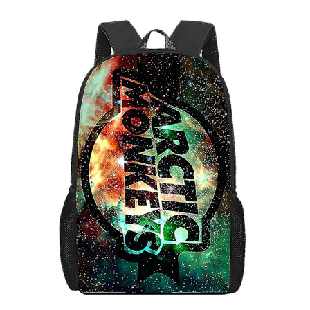 Arctic Monkeys Mænd Rygsæk Børn Drenge Rygsække Skole Tasker Til Teenage Daglig Rygsæk Bog Taske Pakker Multifunktionel Rygsæk