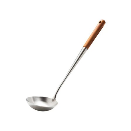 304 rustfritt stål suppesleiv, kraftig profesjonell servering