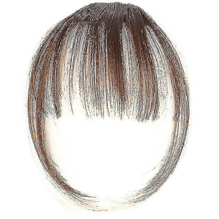 Tunn Luft Lugg Hårklämma På Fram Hårdel Falska Hårförlängningar