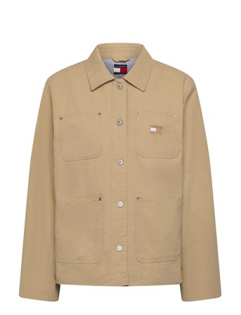 Tjw Chore Jacket Ext Beige Tommy Jeans