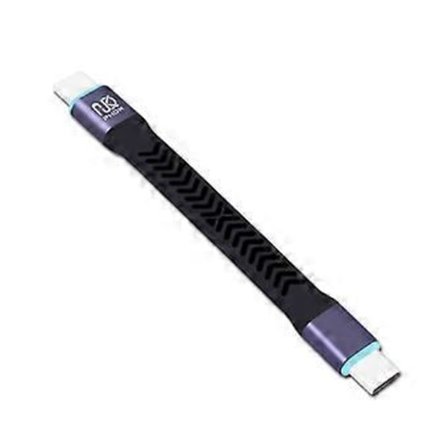 Kort UsbC till TypeC Kabel USB3.2 20Gbps Snabbladdning Dataöverföringslina 10CM