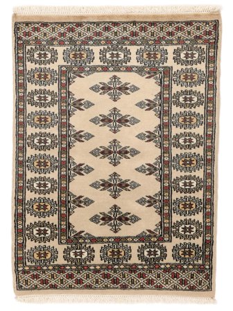 Oriental Pakistan Bokhara 2Ply Rug 64X86 Orange/Black Wool, Pakistan