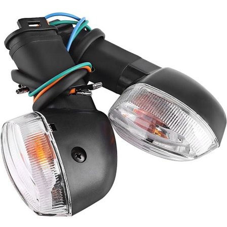 Motorcykel blinkers med vita linser för Yamaha YZF R1 R6 FZ1 FZ6