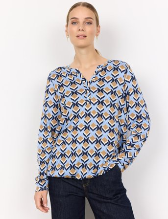 Soyaconcept Sc-Felicity Aop - Blue - M