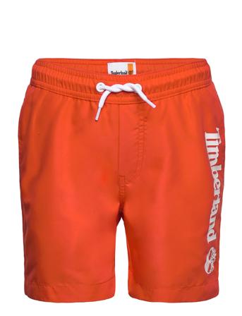 Swim Shorts Badeshorts Oransje Timberland*Betinget Tilbud