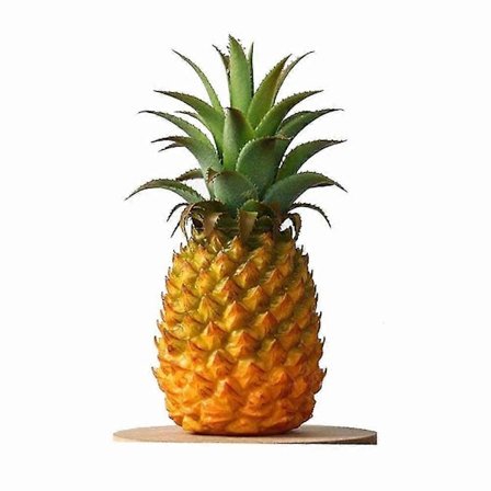 Realistisk Kunstig Frukt Falsk Ananas Kompatibel Med Utstilling