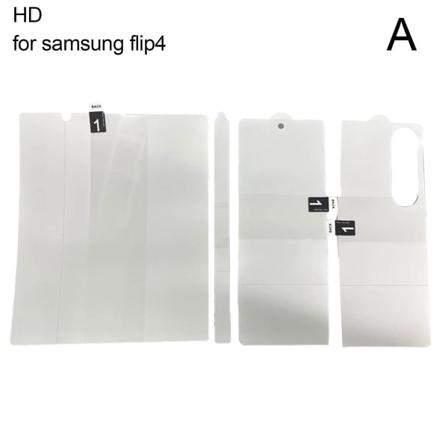 För Samsung Z Fold4/flip4 Skärmskydd Diamond Hydrogel Soft