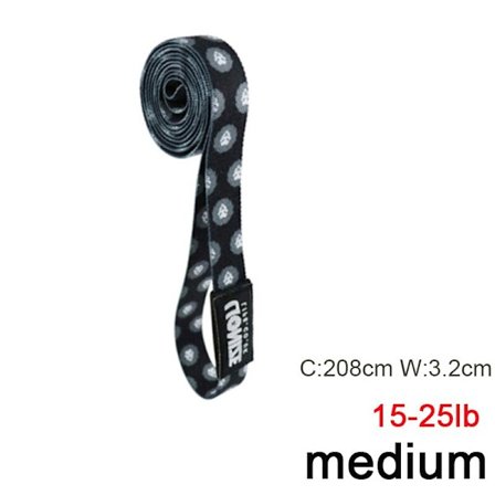 Long Booty Band Höft Circle Loop Resistance Band Träningsövning för ben Lår Glute Butt Squat Halkfri design