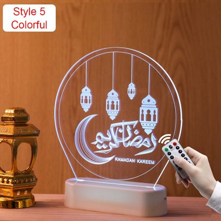 Nattlys Ramadan Lantern STIL 5 FARGERIK STIL 5 FARGERIK