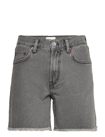 Piper Orgnic Dnm Boyfrnd Shrts Shorts Denim Shorts Harmaa French Connection