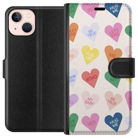 Kompatibel Tegnebogsetui til Apple Apple iPhone 13 mini GodteHjerter