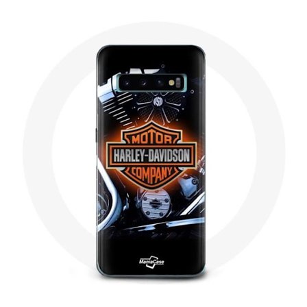 Coque för Samsung Galaxy S10 Plus Harley Davidson bilföretagslogotyp