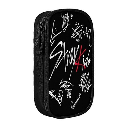 2025 a506 Stray Kids Suuri kapasiteetti penaali Suuri kapasiteetti Vedenpitävä ja kestävä penaali Vetoketjullinen järjestäjä BoxxBD1713