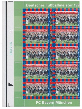 Tyskland 1997 - MICHEL 1958 - Postfrisk