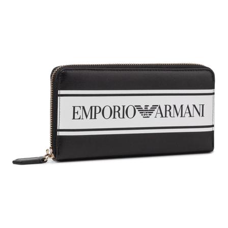 Emporio Armani Wallets Cardholders svart, Dam Plånböcker, Dam, Storlek: ONE SIZE