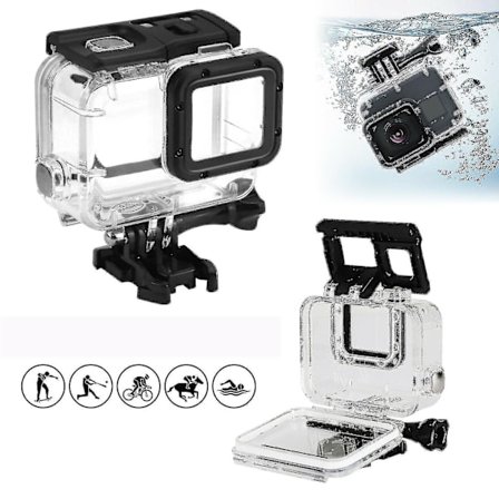 Cht-gopro Hero 7/6/5 Kamera Undervanns Vanntett Beskyttende Etui