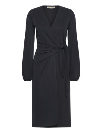 Catjaiw Wrap Dress Black InWear