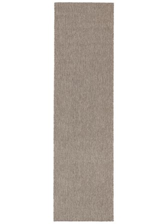 Washable Indoor/Outdoor Rug Clio Brown Runner Small Oeko-Tex