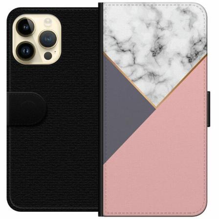 Apple Iphone 14 Pro Max Plånboksfodral Marble Cut