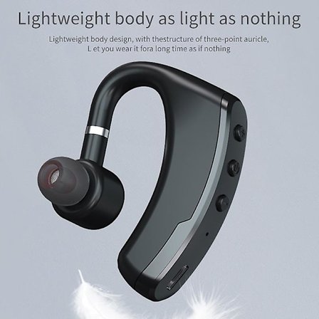 Sport Headset Single-ear Hodetelefon Hodetelefon Bluetooth Headset Earhook Hodetelefon Bluetooth Led Digital Headset Trådløs Hodetelefon Trådløs 