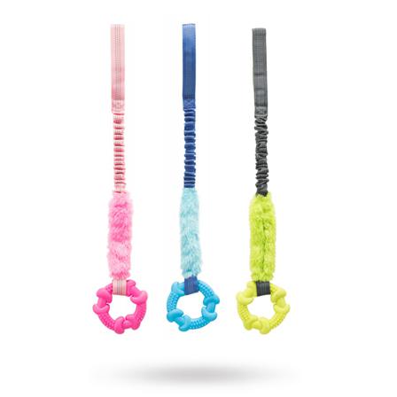 Bungee Tugger Med Ring - Kampleksak - Aktivitetsleksaker, Mjukisleksaker, Apportering, Tugg & Repleksaker på Doggie.se