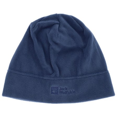 Jack Wolfskin - Blu traditionalbeanie Beanie - Real Stuff Midnight Sky Beanie @ Hatstore