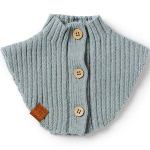 Elodie Knitted Collar Pebble Green One Size - Collars - One size - Blue - Junge