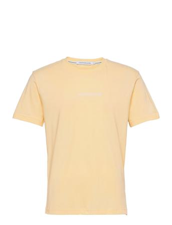Instit Chest Logo Reg Tee Yellow Calvin Klein Jeans