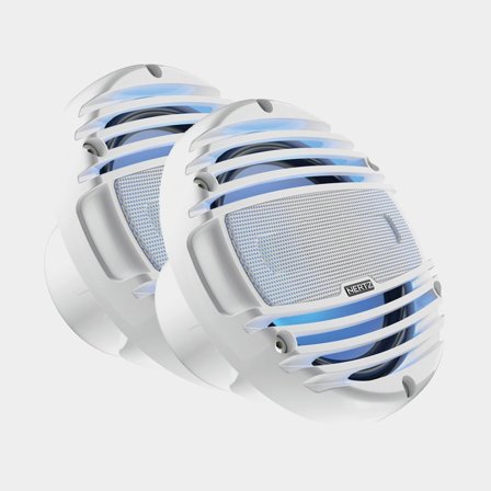 Altoparlante marino coassiale Hertz HMX 6.5-LD-TW, 6.5", 150 W, bianco, per installazione a incasso, confezione da 2