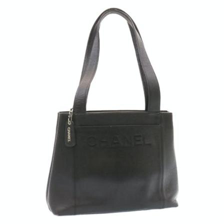 Chanel Vintage, Pre-owned Shoulder Bag Zwart, Dames, Maat:ONE Size,leer