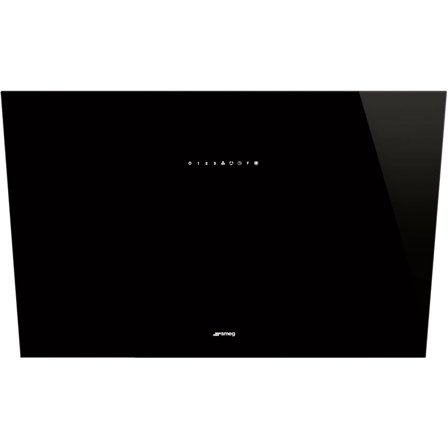 Smeg KV394N väggmonterad fläkt 90 cm, svart | Vitvaror > Köksfläkt | Bagaren och Kocken