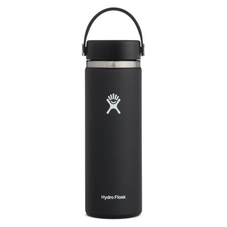 Hydroflask Wide Mouth Flex 591 ml flasks Black OneSize
