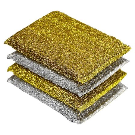 24 kpl Glitter-sieni hankauspesin kotitalouskäyttöön, hankausliina, tiskisieni, puhdistussieni, sieniliina kotiin ja keittiöön