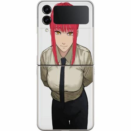 Samsung Galaxy Z Flip4 Premium Skal Makima Chainsaw Man