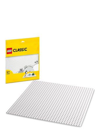 Hvid Byggeplade 11026 White LEGO