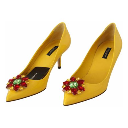 Dolce & Gabbana Pumps , Geel , Dames , Maat: 37 EU