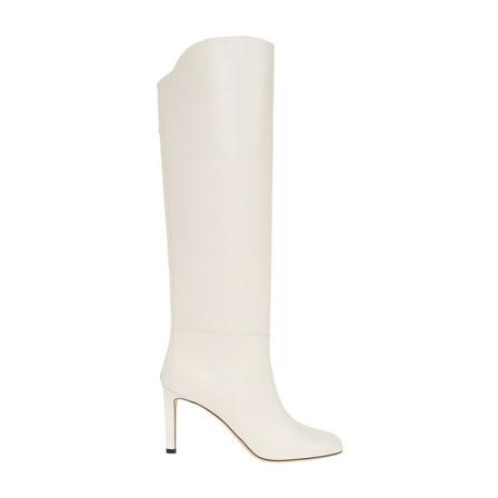 Jimmy Choo, Karter heeled boots Beige, Dames, Maat:40 EU,rubber