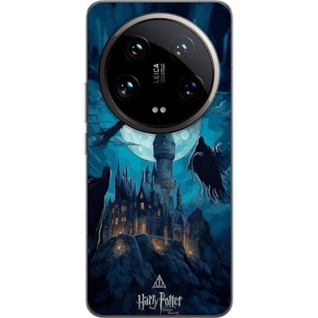 Kompatibelt Mobildeksel til Xiaomi Xiaomi 14 Ultra Magisk fantasyillustrasjon med slott i månelys og flytende skapninger, mørk eventyrstemning inspi