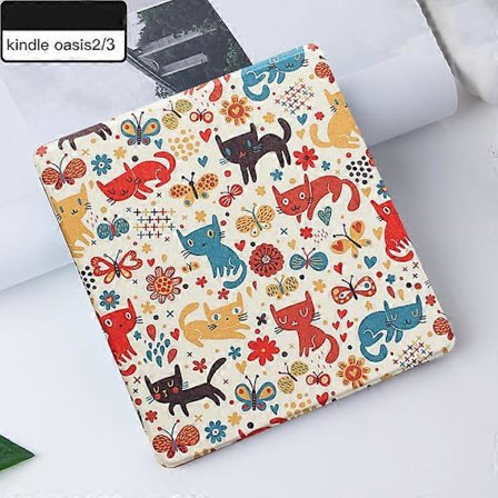 Kindle Oasis (10. generasjon) etui for Kindle Oasis 2/3 (9./10. 2017/2019-utgave) med automatisk dvale/vekking magnetisk deksel