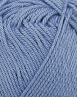 Garn Lisa 8/4 50g Mellanblå - Svarta Fåret