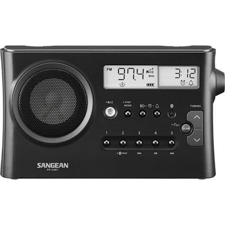 Sangean Bluetooth Radio Metal