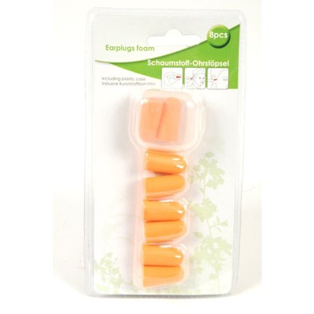 Korvatulpat / Korvatulpat, joissa on lisävaimennus - 8-pack - 8